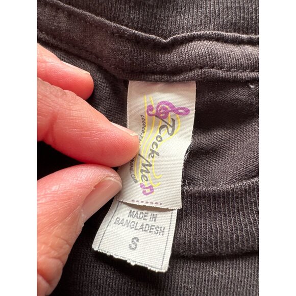 Blink-182 Graphic Band Tee Rock Me S Black 100% Cotton Pre-Shrunk Skull Sun Desi - Picture 4 of 7